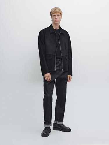 Zara Selvedge fit jeans - Black