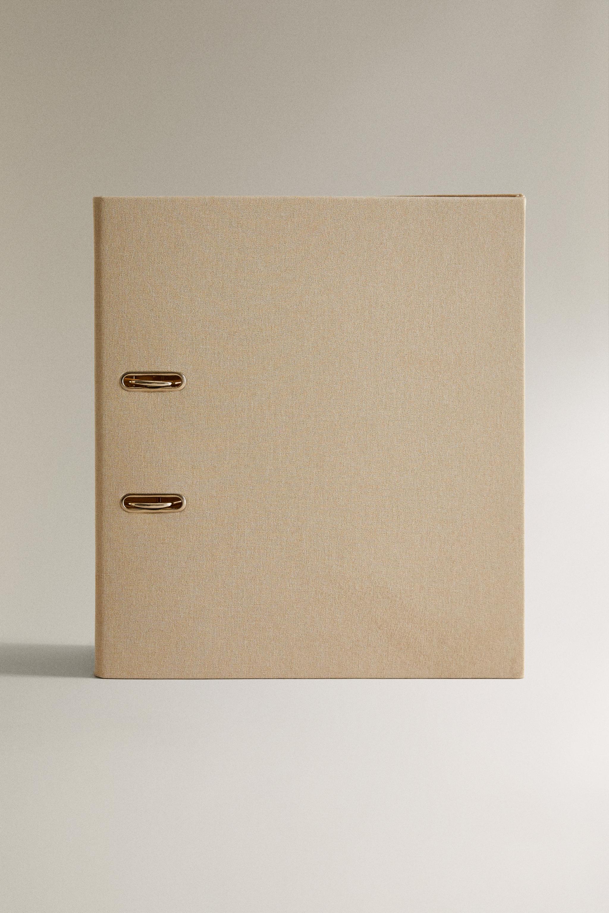 LINEN RING BINDER