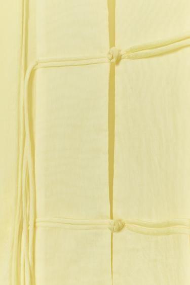 BLOUSE FLUIDE BRANDENBOURGS ZW COLLECTION - Jaune de Zara - Image 6