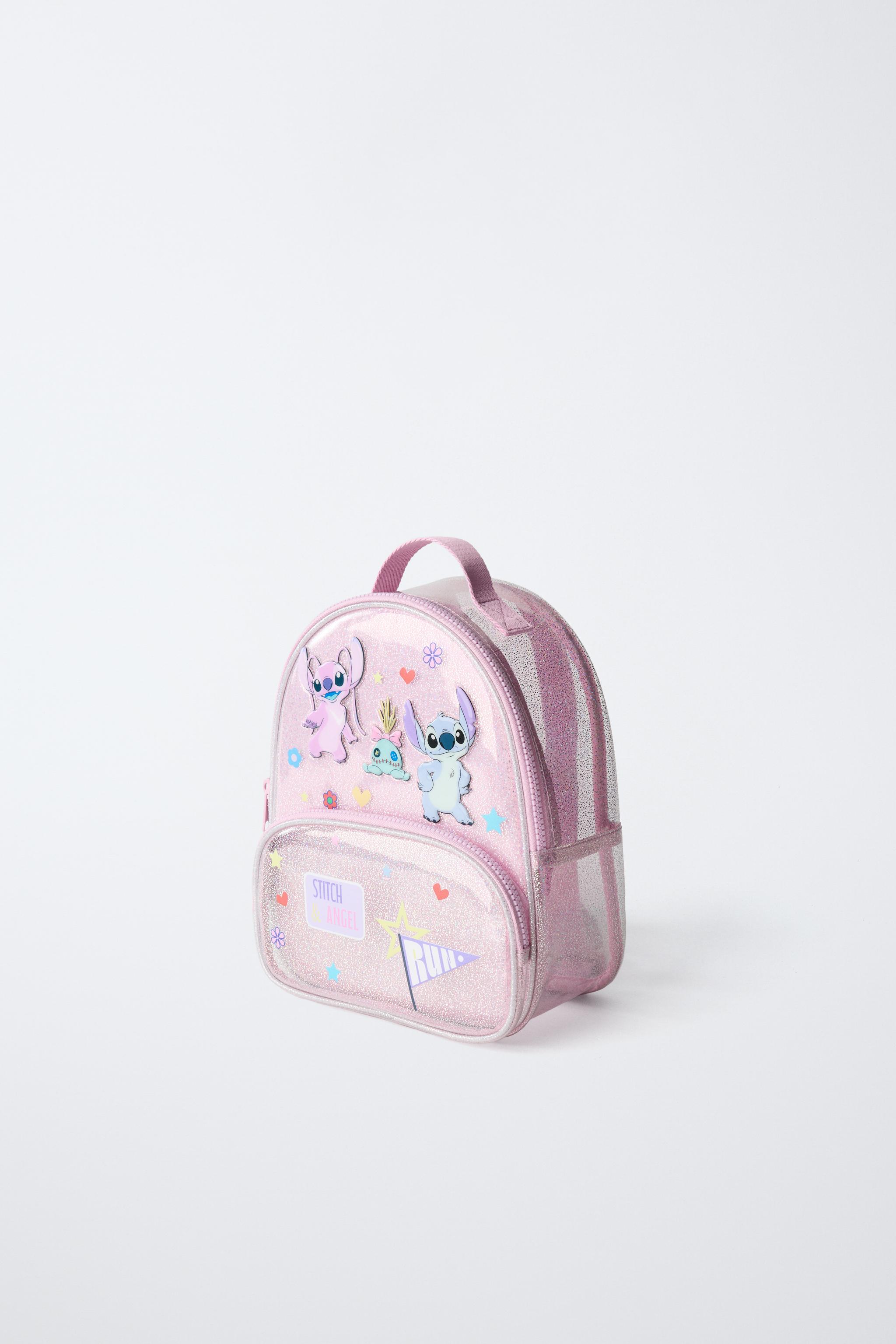 LILO & STITCH © DISNEY VINYL MINI BACKPACK - Gray | ZARA