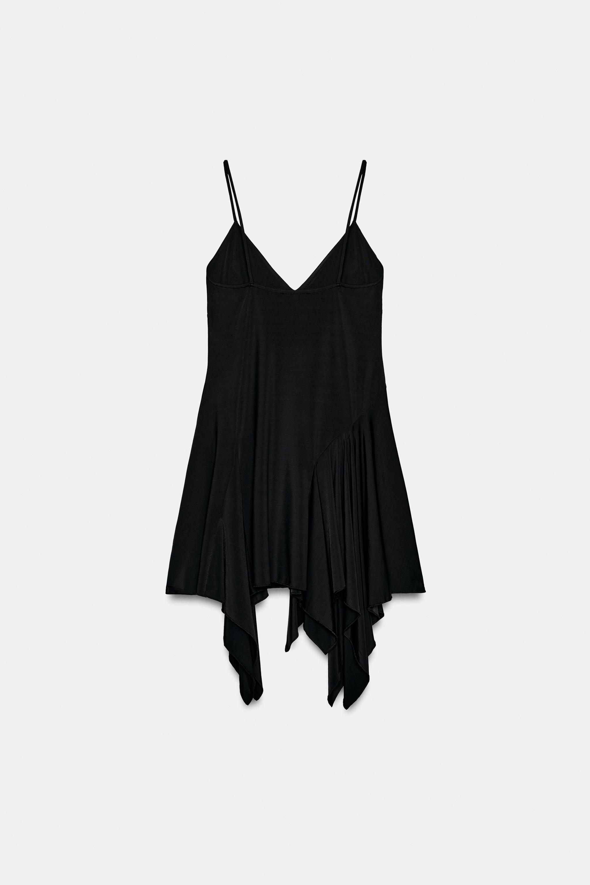 ASYMMETRIC STRAP DRESS