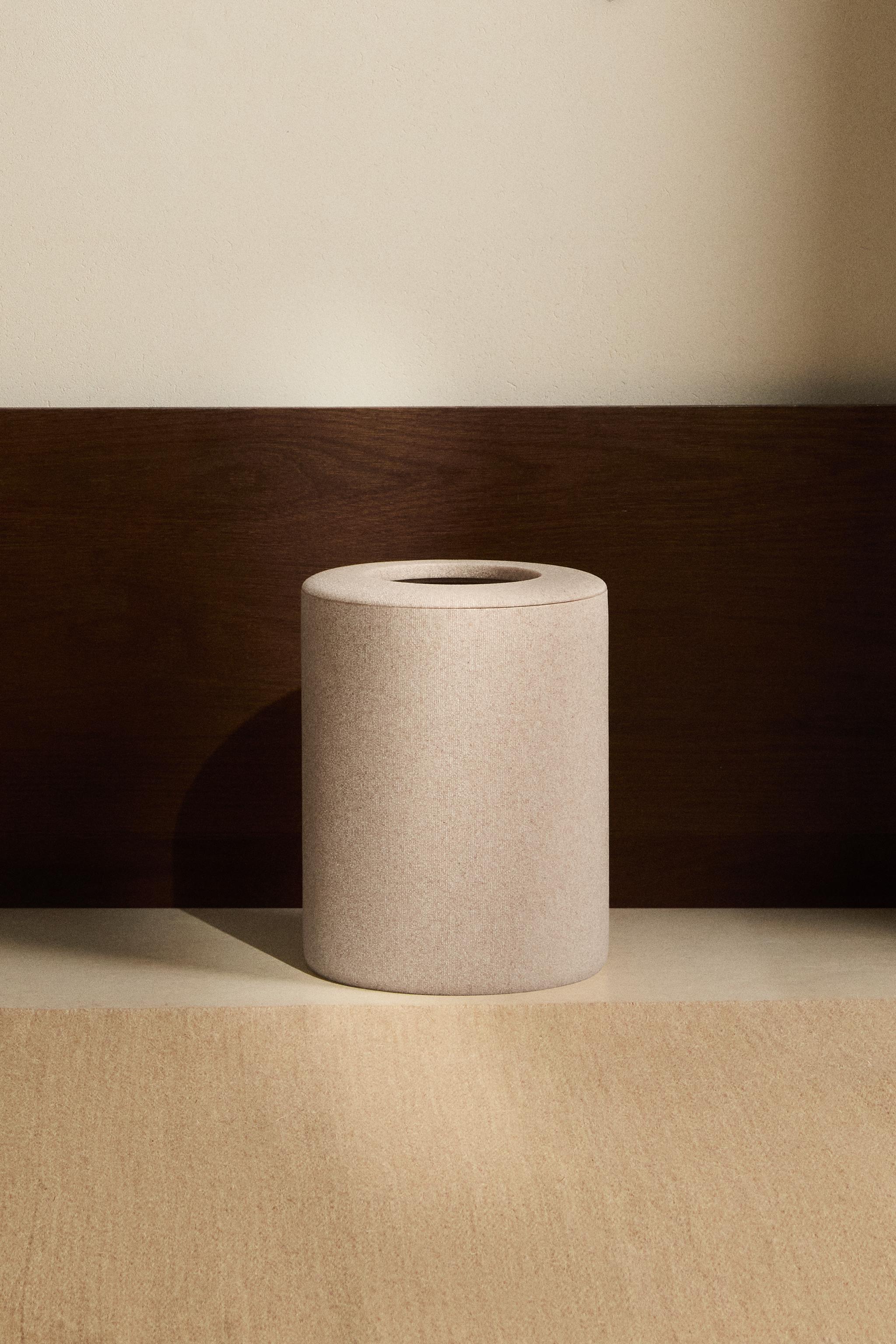 樹脂 バスルーム用 ダストボックス - ベージュ | ZARA Japan / 日本