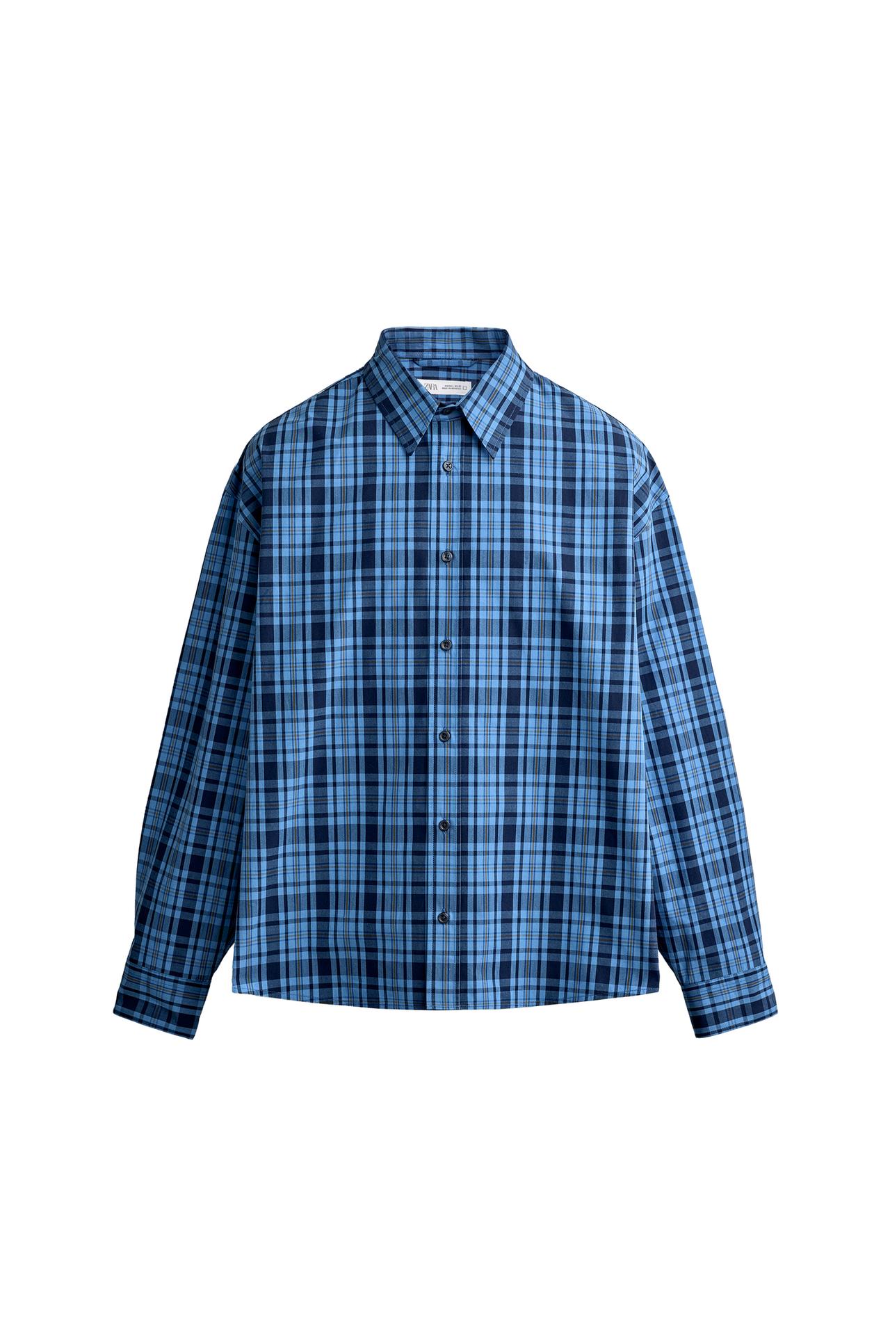 RELAXED FIT CHECK SHIRT