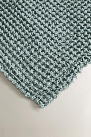 PLAID WAFFLE - Bleu d'eau de Zara - Image 2