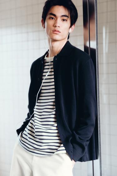 Zara 造型 - 棕色 / 白色