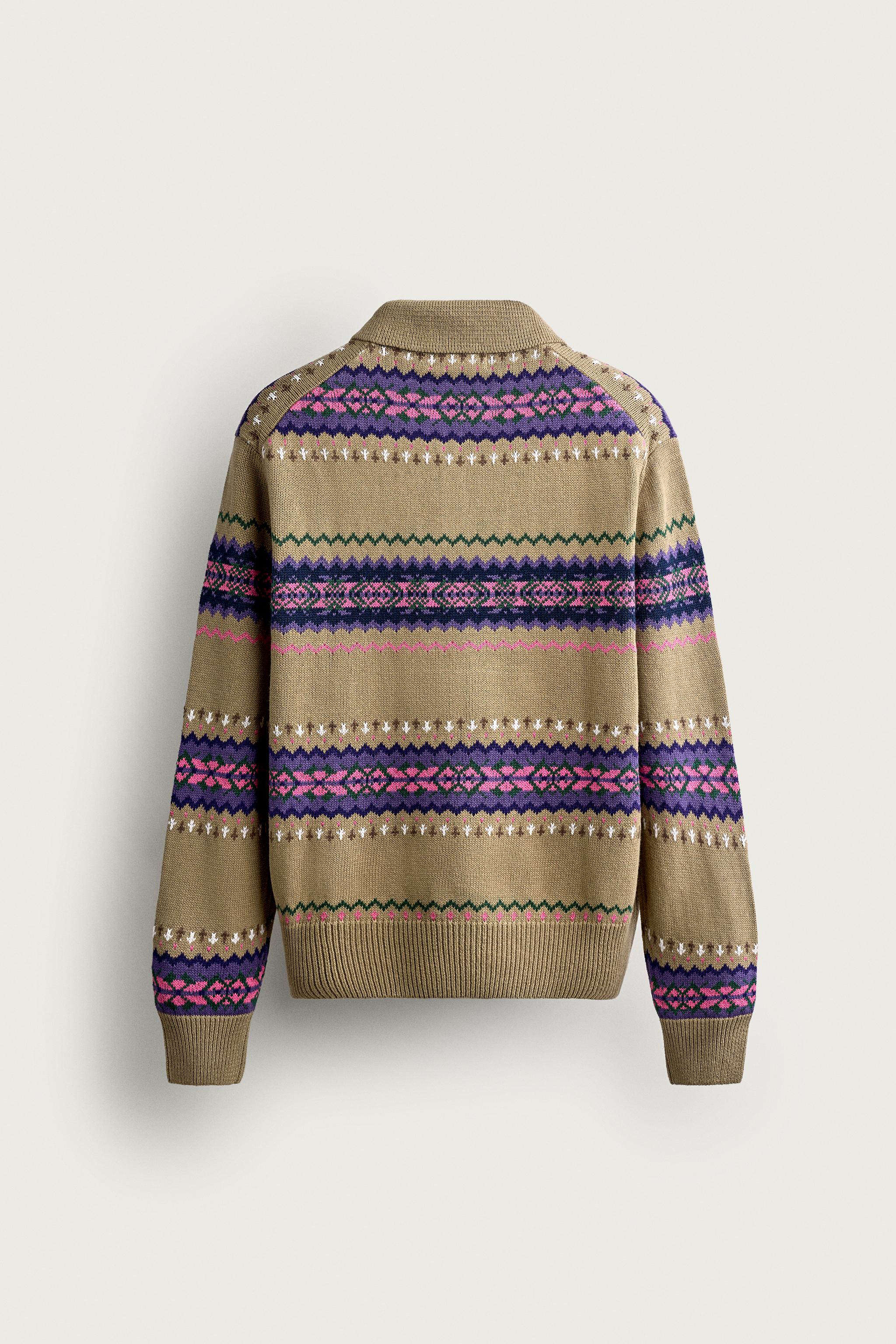 COTTON-LINEN KNIT POLO