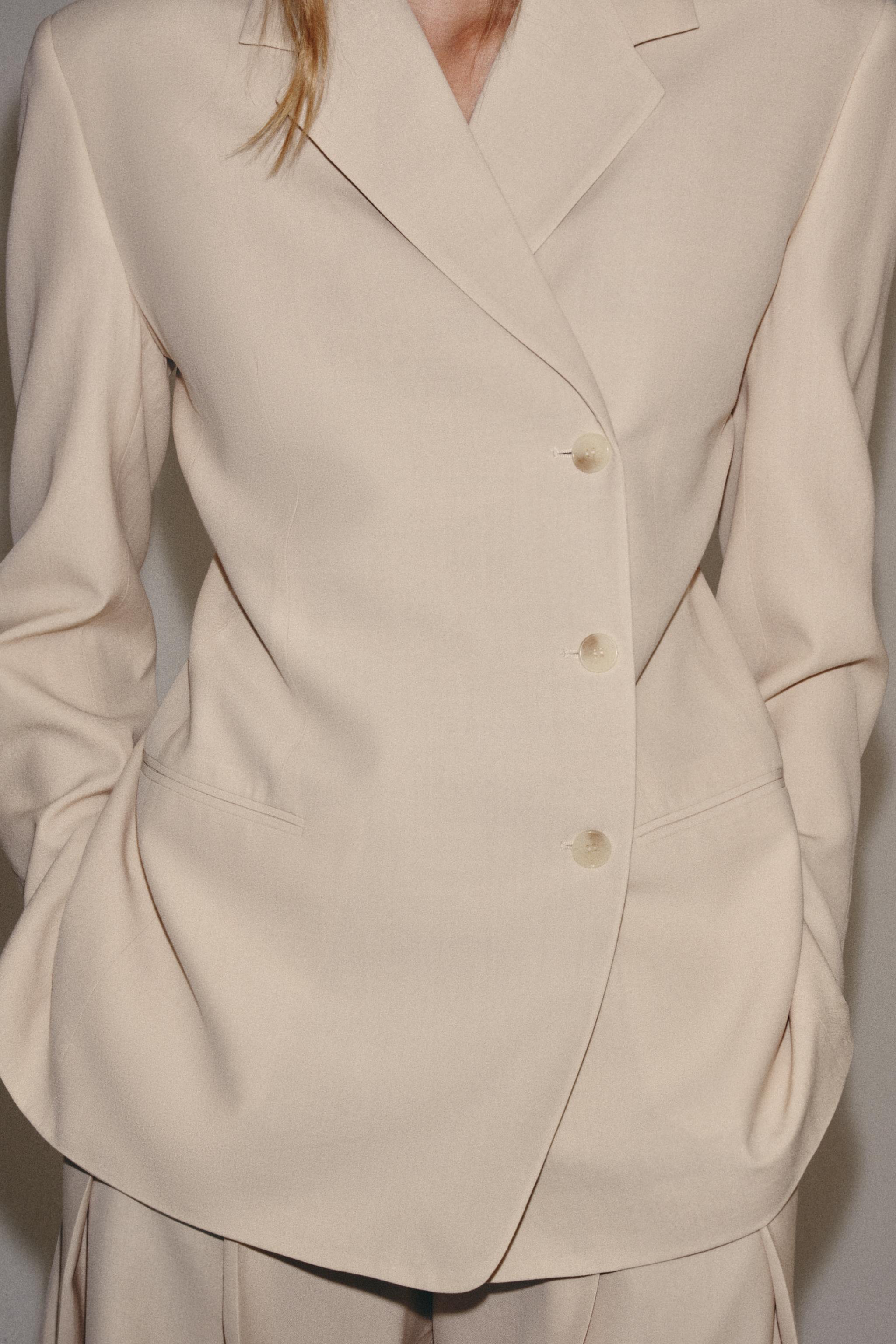 ZW COLLECTION DÜZ YÜN BLAZER LIMITED EDITION - Görsel 4