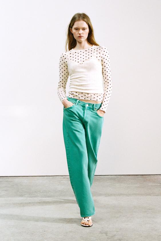 POINTELLE STRAP T-SHIRT