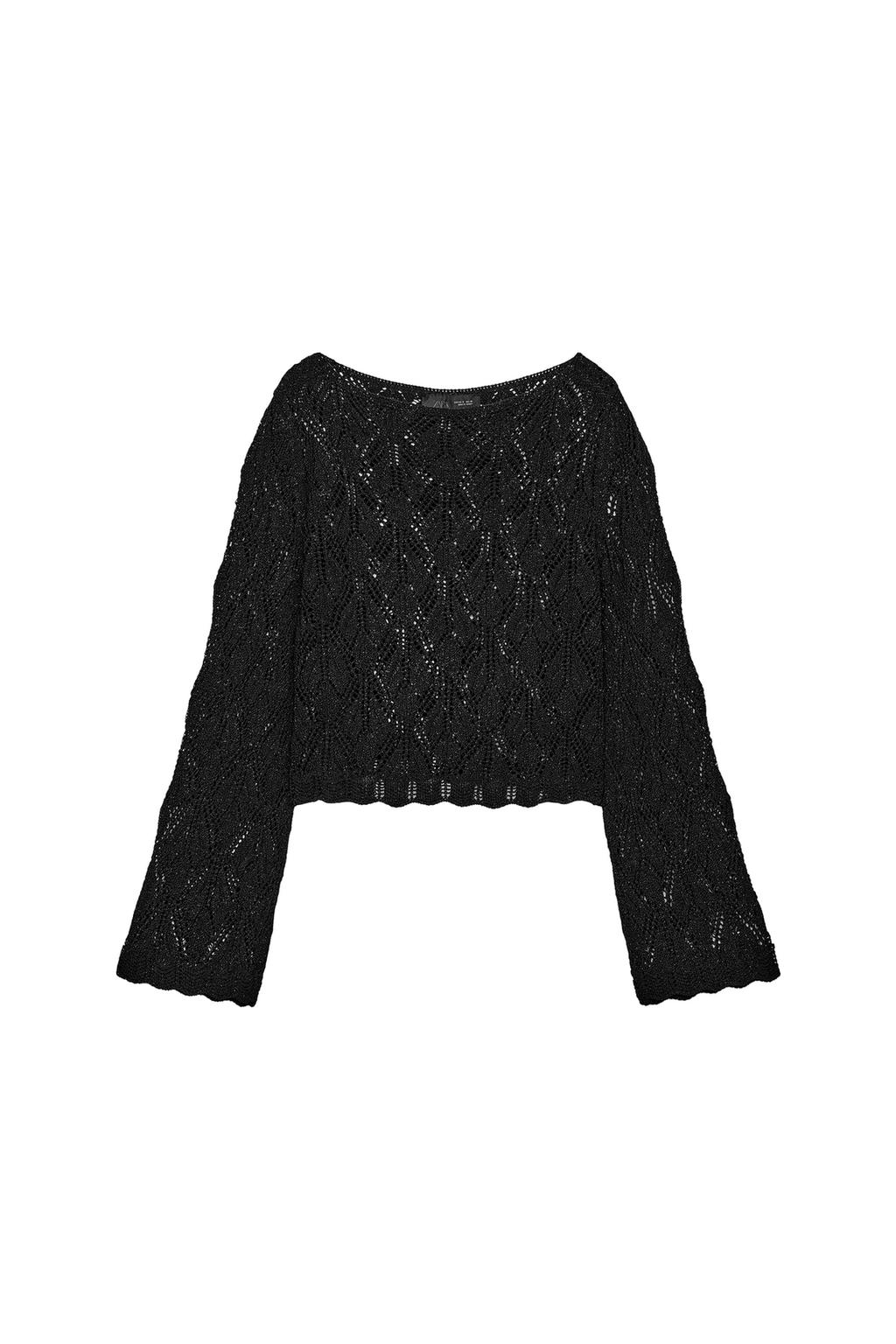 POINTELLE KNIT JUMPER - image 3