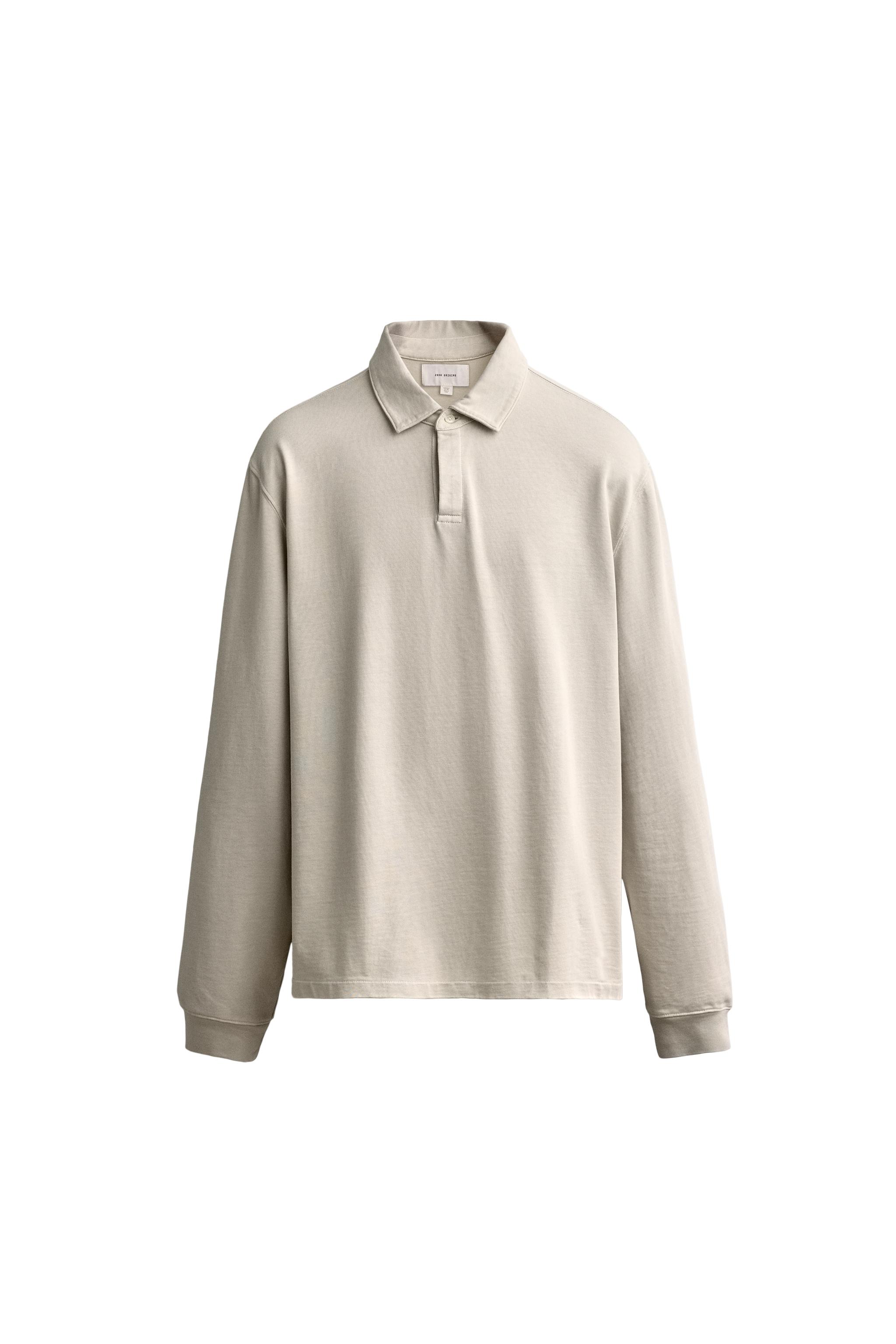 SUDADERA POLO LIGERA REGULAR FIT