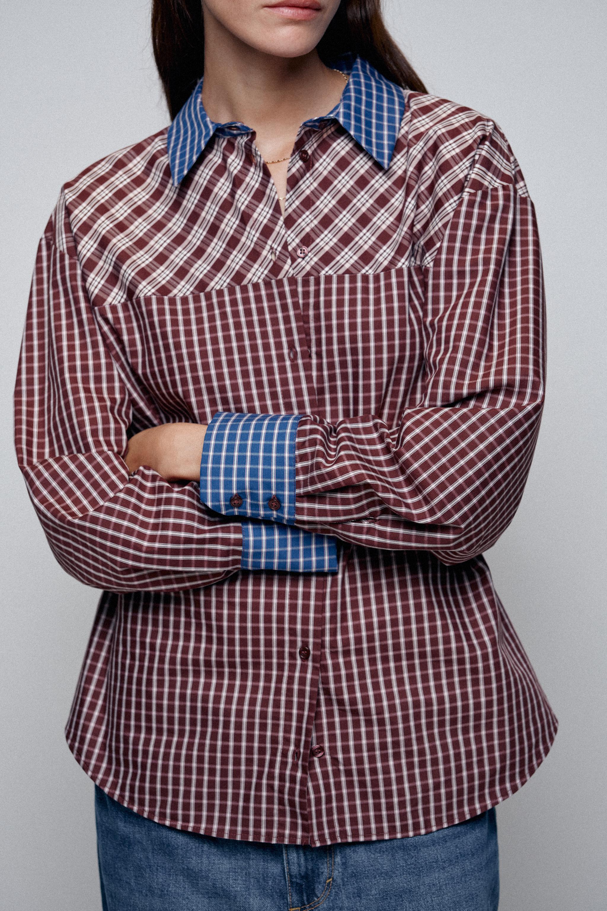 CHEMISE PATCHWORK CARREAUX