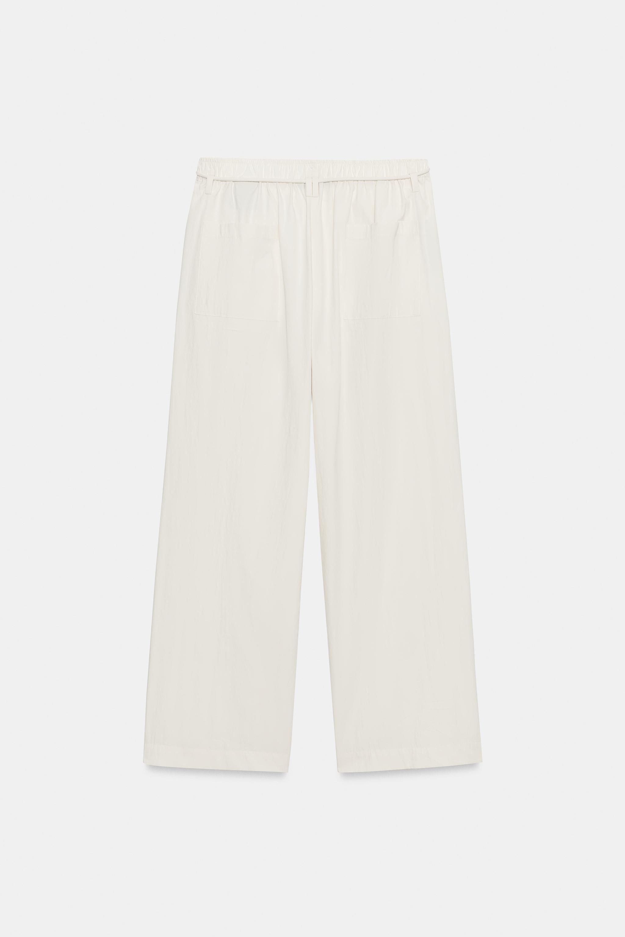 ZW COLLECTION POPLIN PANTS