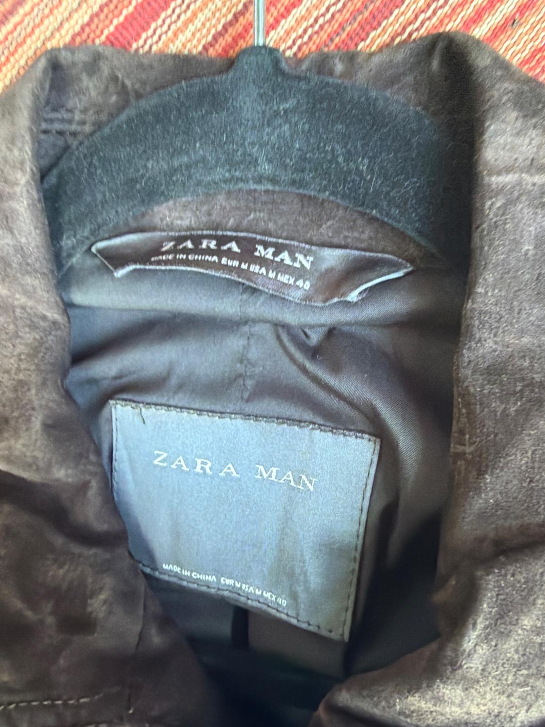 BROWN PREMIUM QUALITY SUEDE TASSELED ZIPPER JACKET - Image 6
