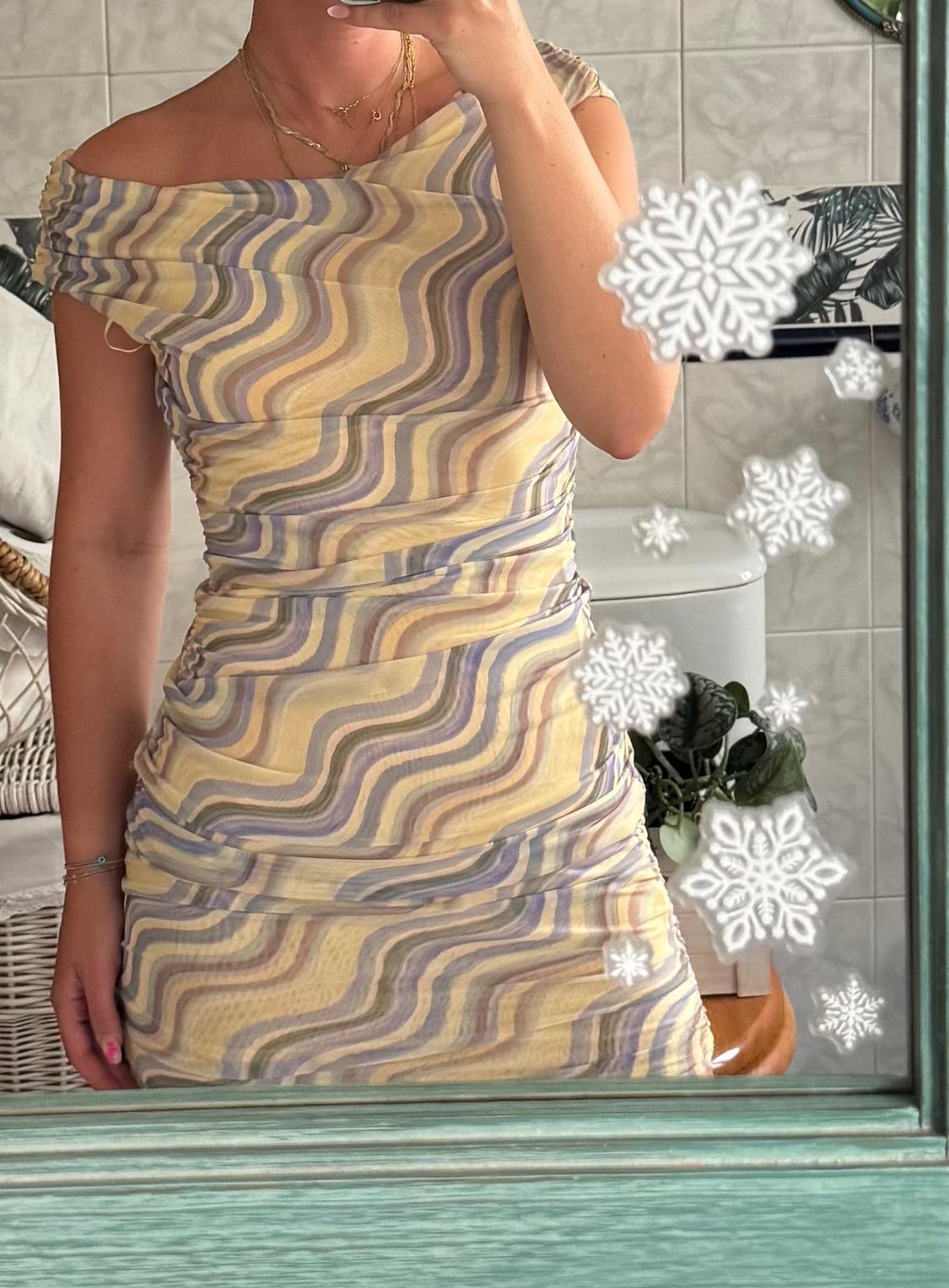 ASYMMETRIC TULLE DRESS - Image 6