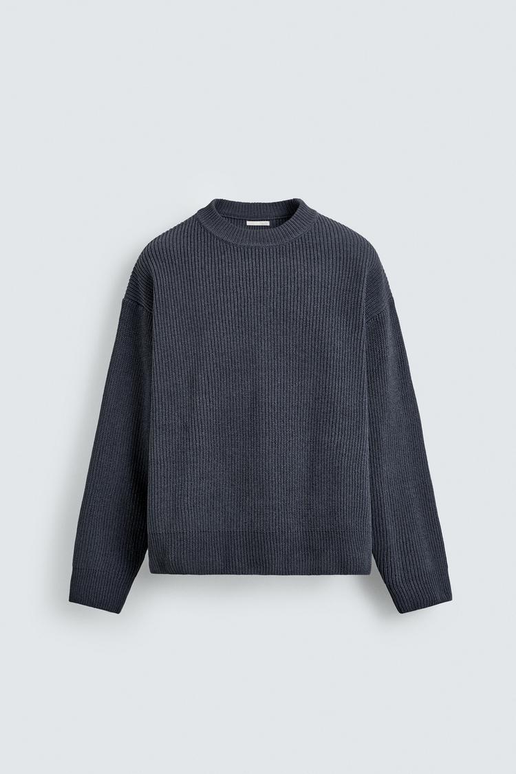 ZARA CHENILLE TEXTURED JUMPER