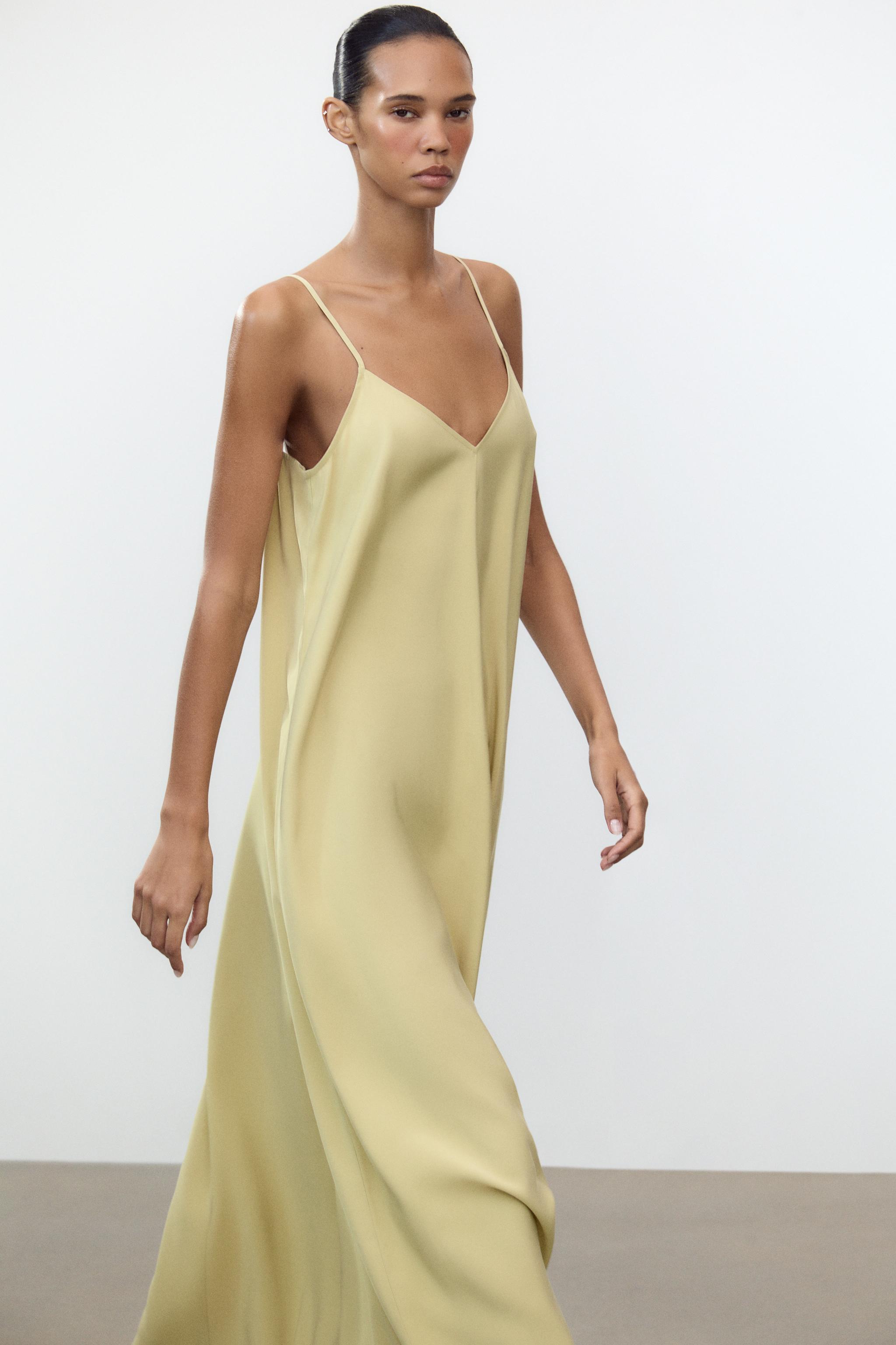 ZARA フルイド ミディワンピース 2024AW