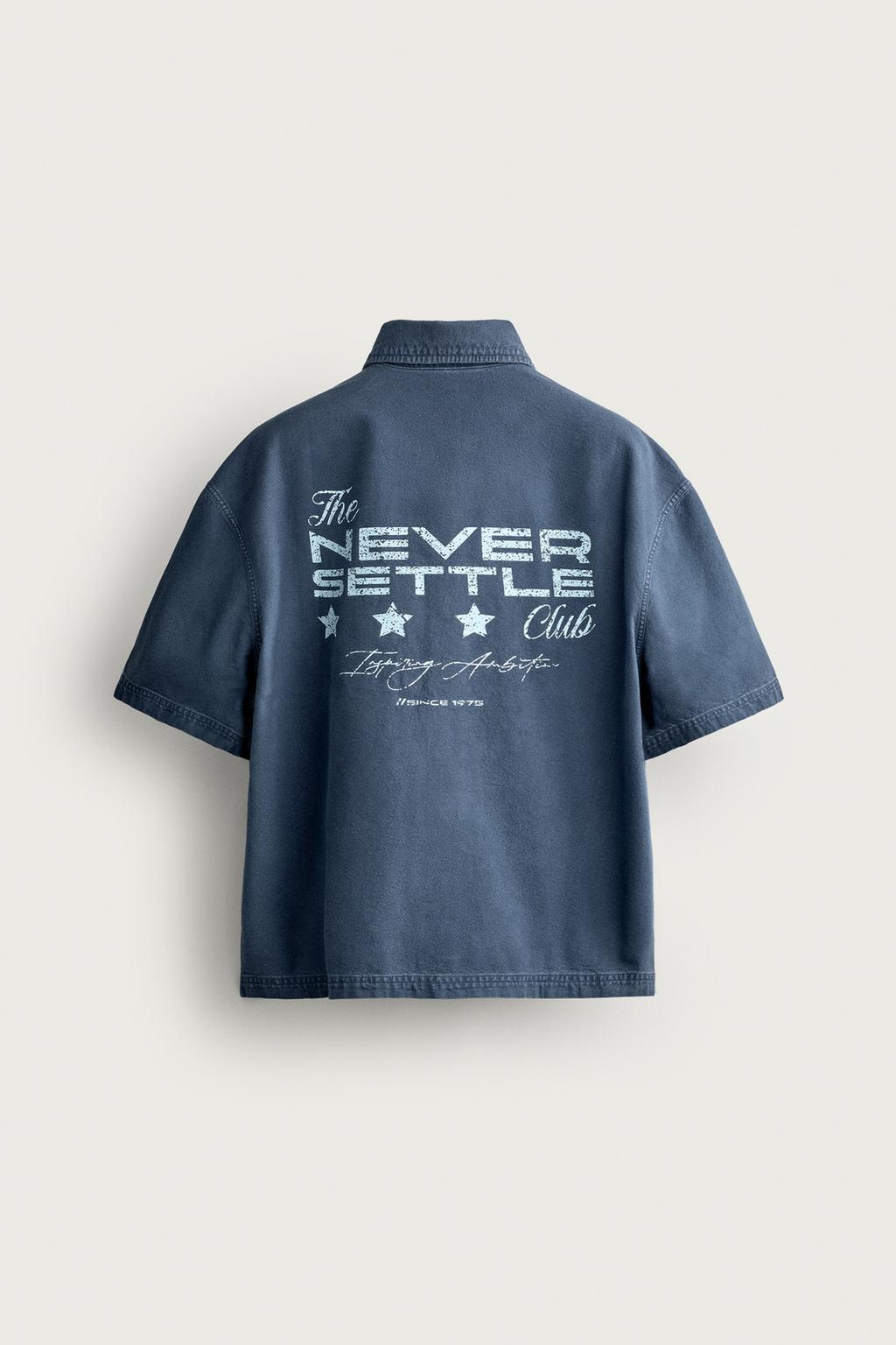 COMBINED RELAXED FIT SHIRT