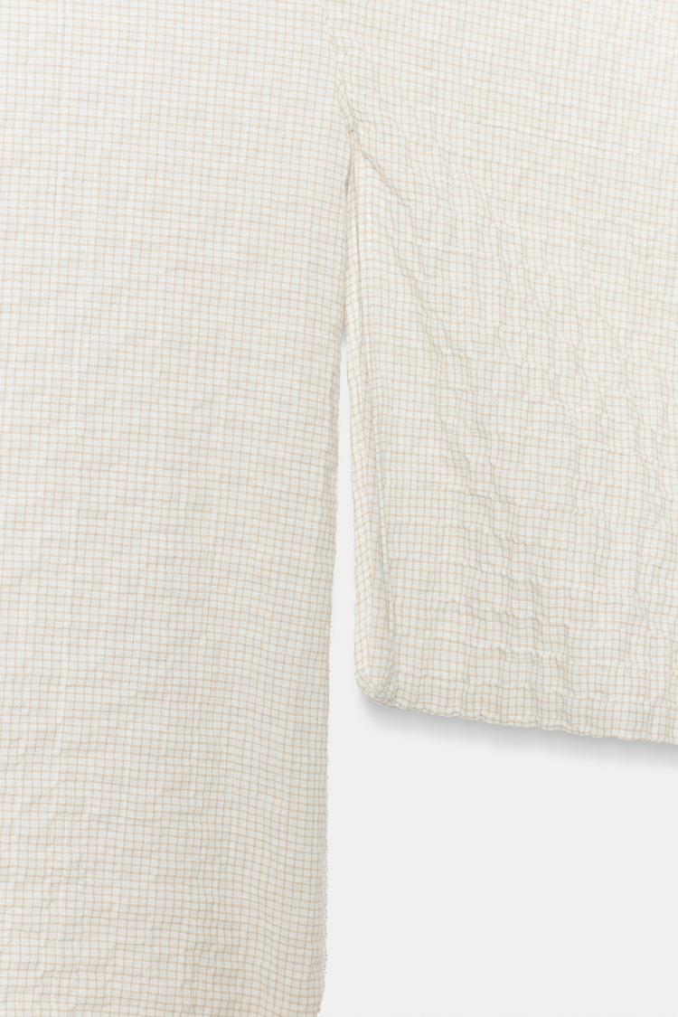 Camisa de cuadros de la colección ZW 7