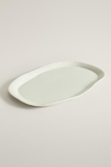 TEXTURED BATHROOM TRAY — White 2