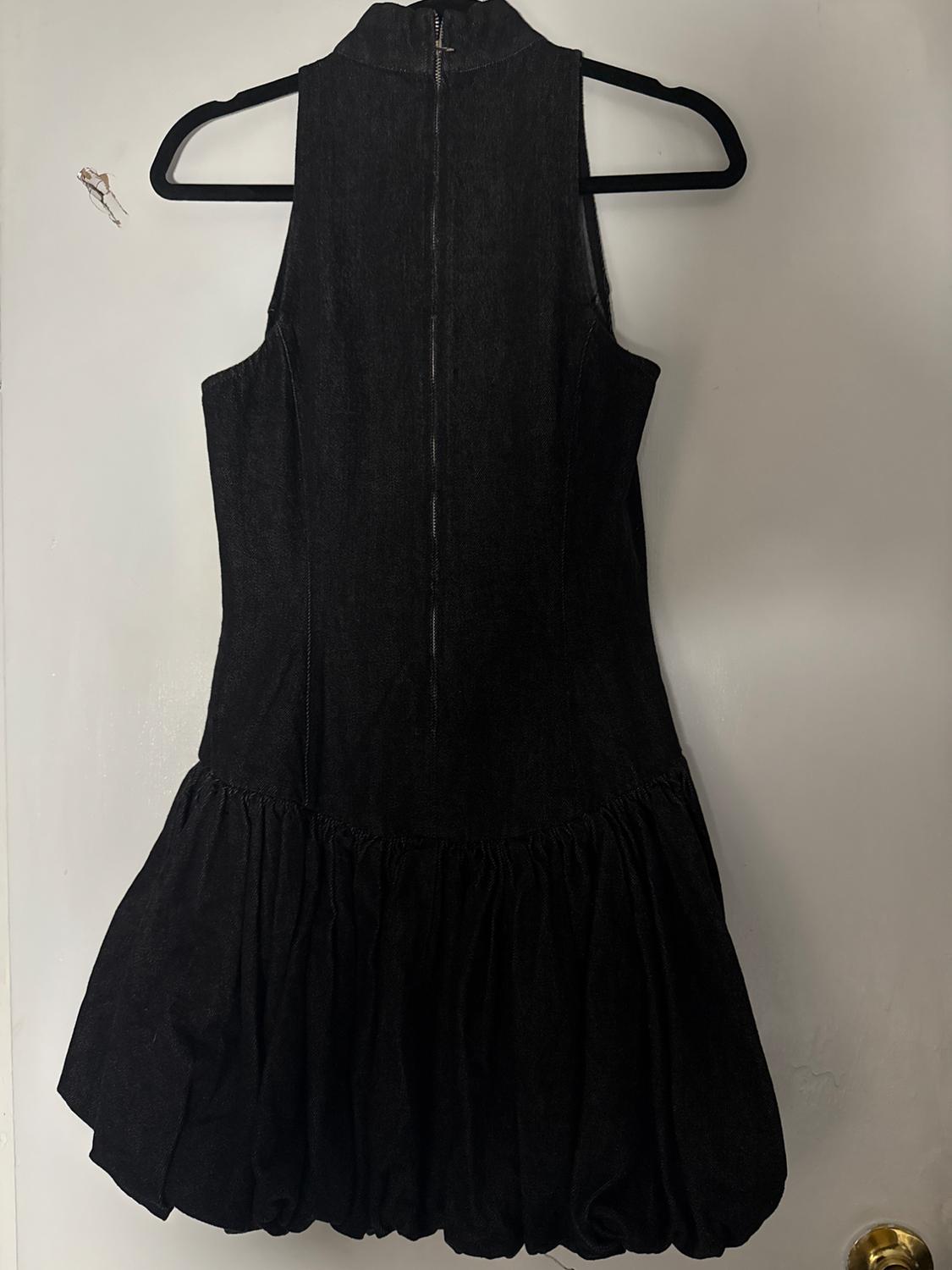DENIM BALLOON DRESS TRF - Image 2