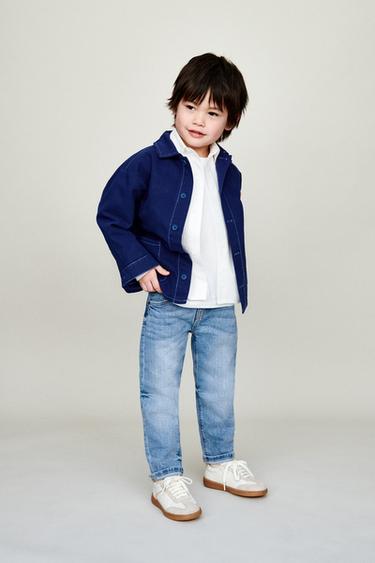 ДЖИНСЫ STRAIGHT COMFORT — СИНИЙ от Zara