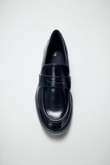 Zara LOAFER SHOES - Black