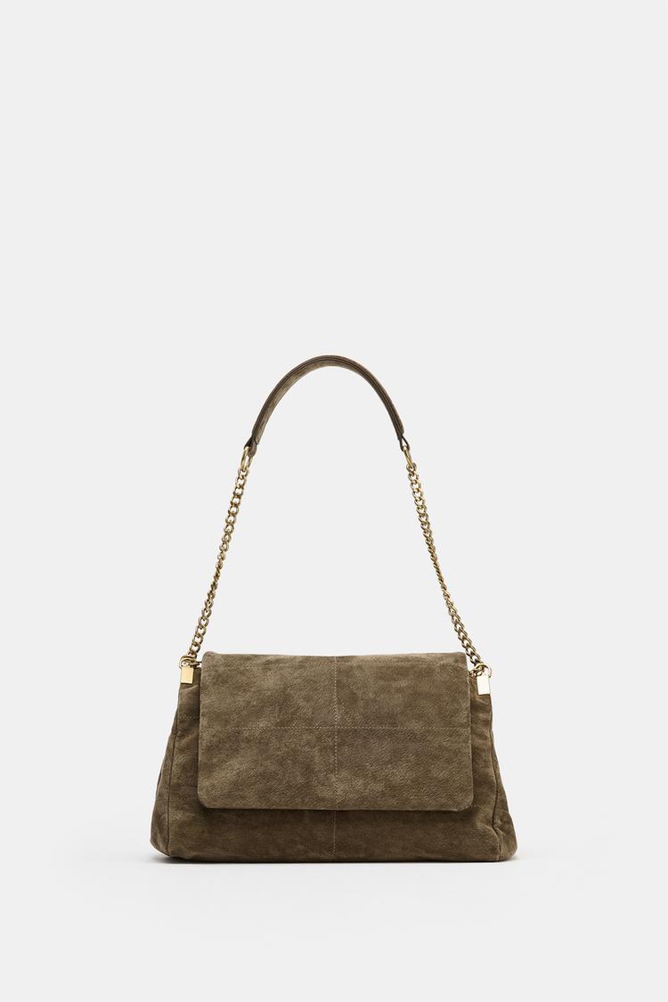 BOLSA DE HOMBRO DE CUERO CON SOLAPA 3