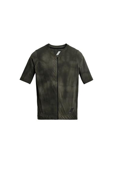 Zara GRAVEL SHORT SLEEVE JERSEY - Black