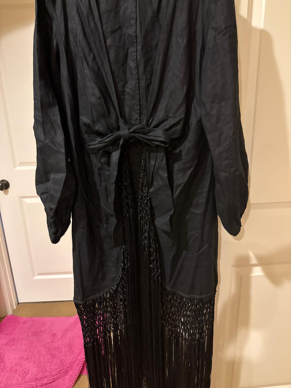 FRINGED LINEN DRESS LIMITED EDITION - Image 4