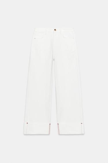 JEAN Z1975 BARREL TAILLE NORMALE REVERS - Blanc de Zara - Image 8