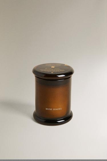 (150 G) MUSK SHADE SCENTED CANDLE - Light yellow by Zara - Image 1