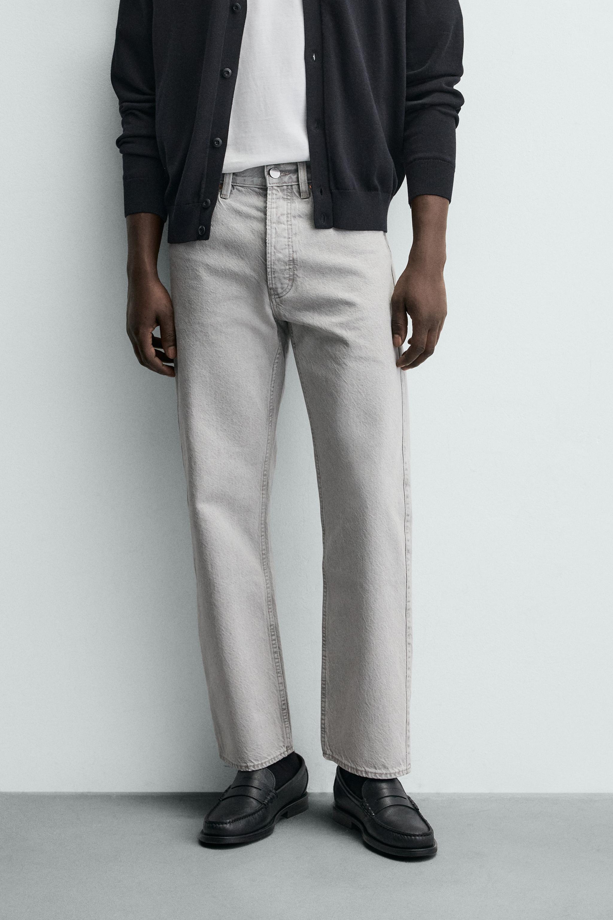 STRAIGHT ANKLE FIT JEANS