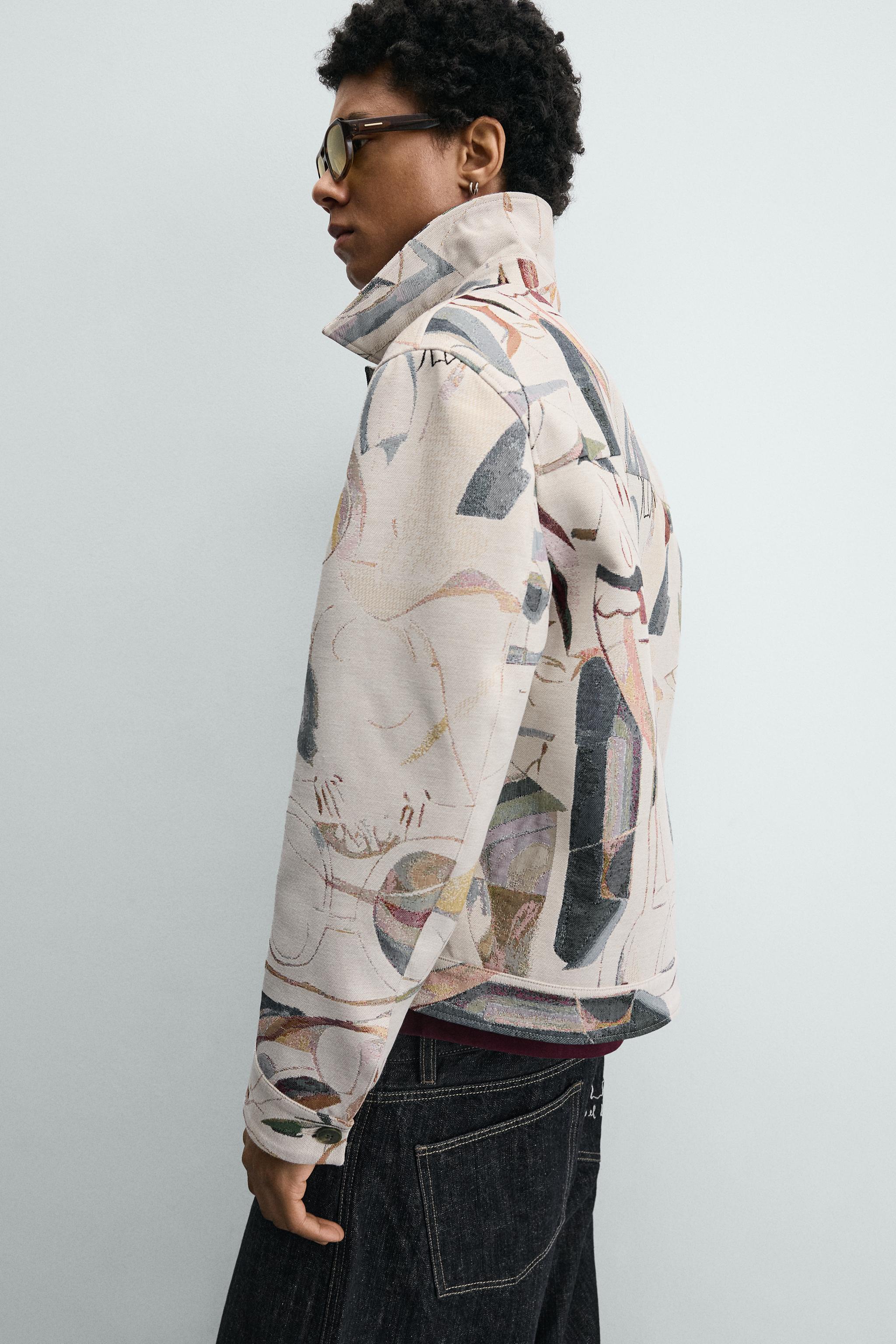 JAQUETA JACQUARD GEOMÉTRICO SAMUEL DE SABOIA X ZARA - Multicolor