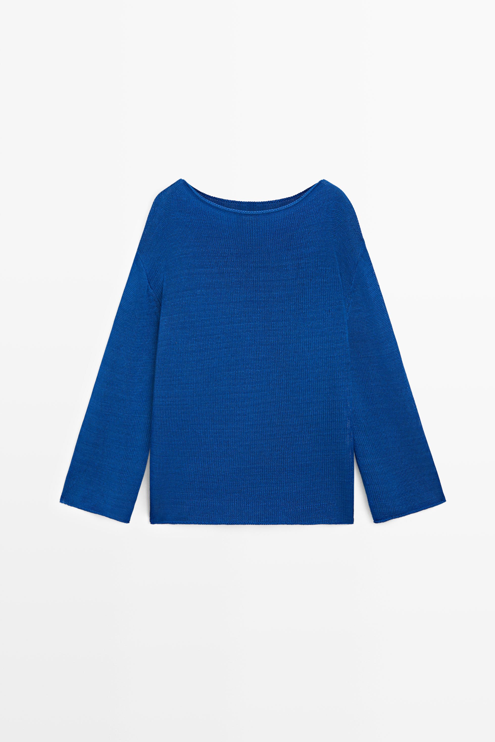 100% mercerised cotton sweater
