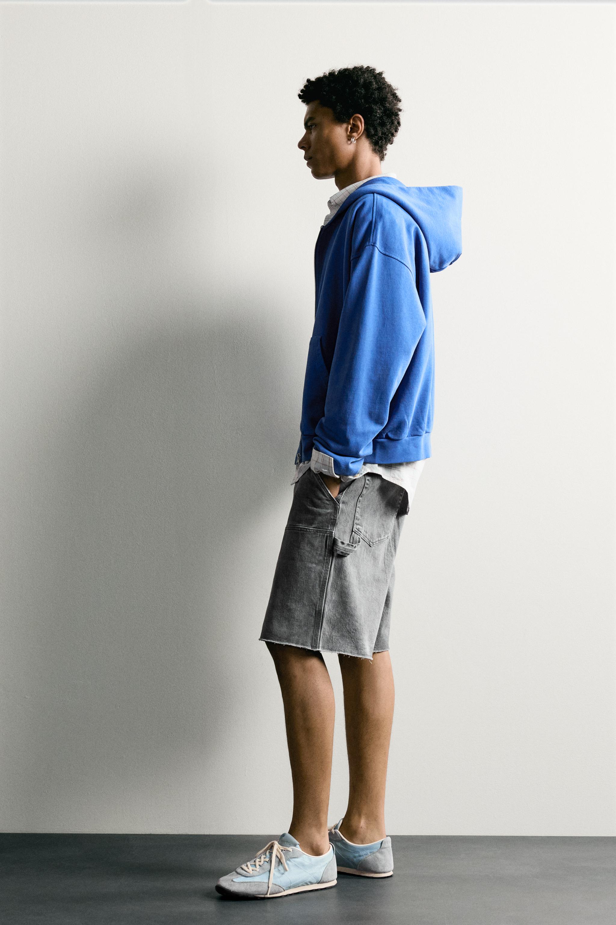 BERMUDA RELAXED FIT POCHE CHARPENTIER