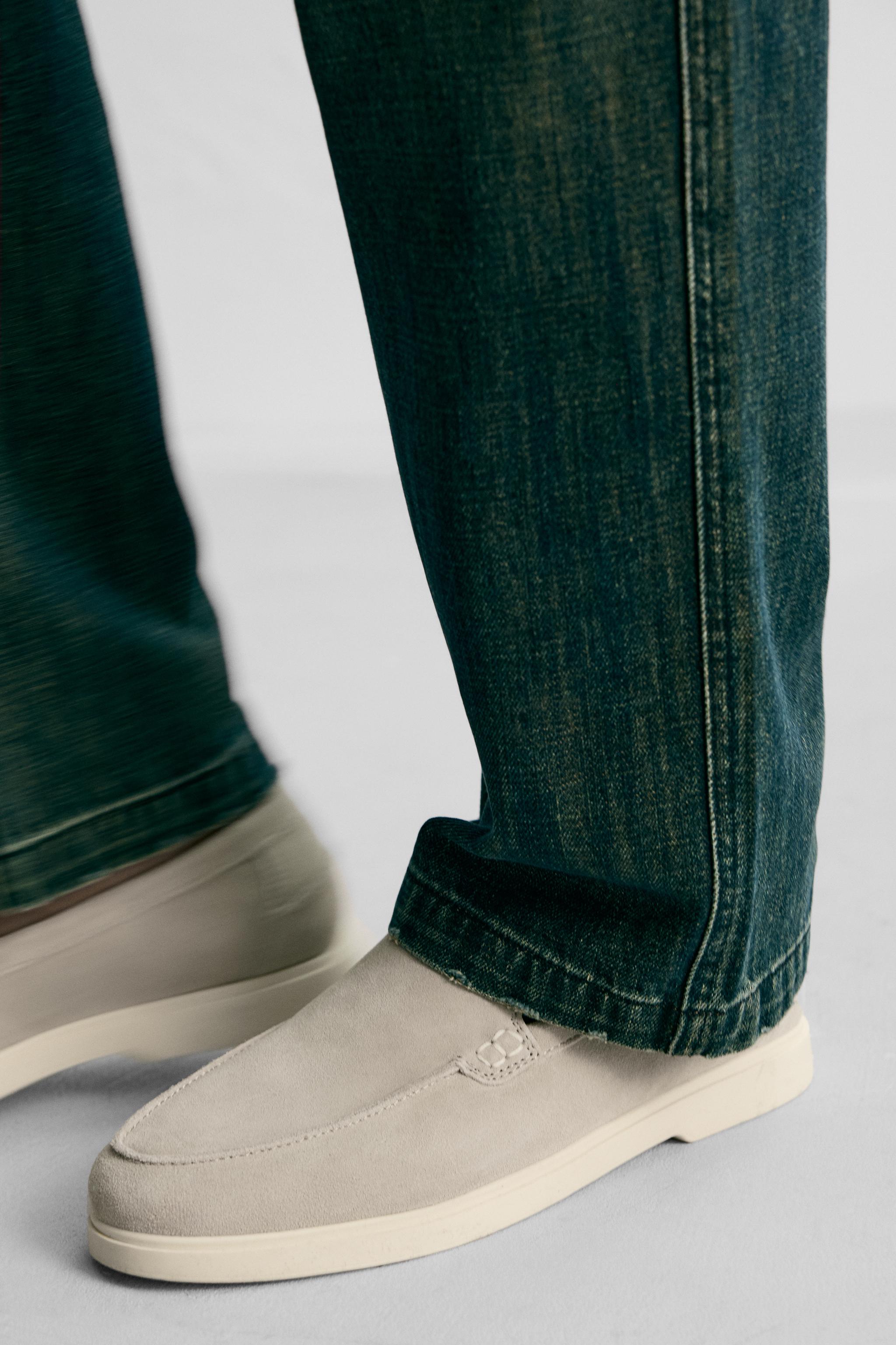 メンズシューズ レザーローファー | ZARA