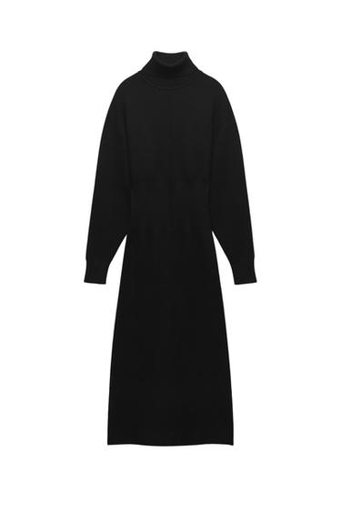 KNIT MIDI DRESS