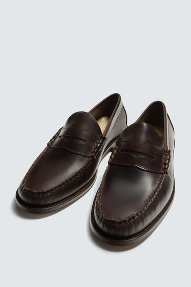 MOCASSINS CASTELLANO 1920 ® X ZARA MAN - Marron de Zara - Image 1