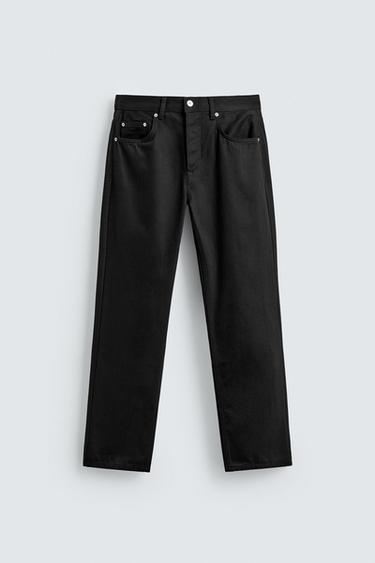 STRAIGHT FIT JEANS - Black by Zara - Image 0