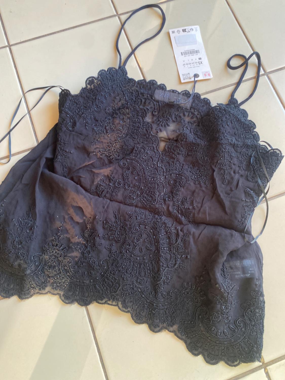 ZW COLLECTION LACE CAMISOLE TOP - Image 3