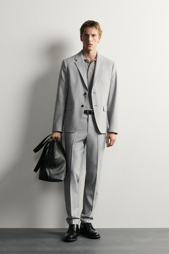TRAJE SLIM FIT CONFORT - IND.TEJAN de Zara - Imagen 0