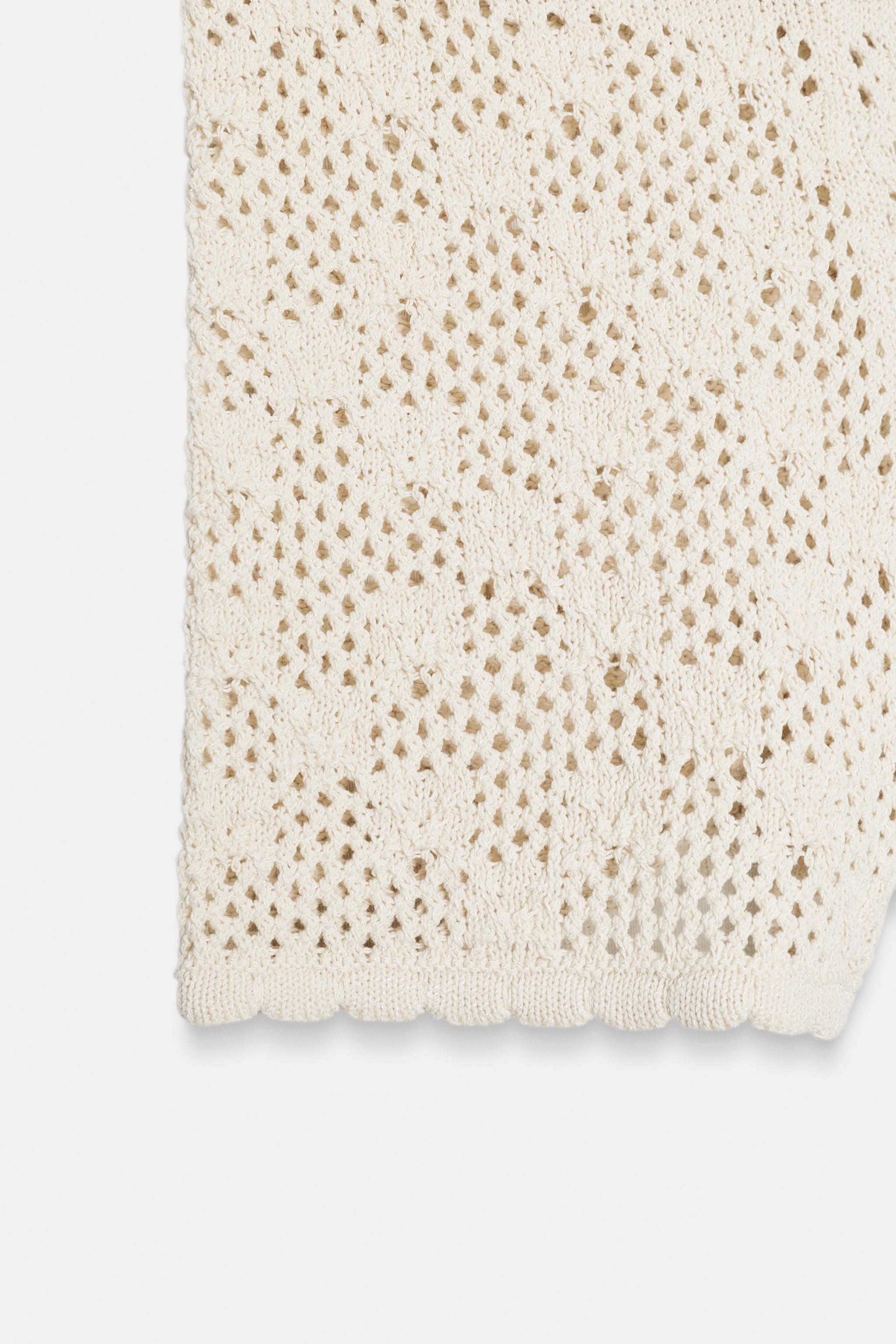 POINTELLE KNIT SHORTS