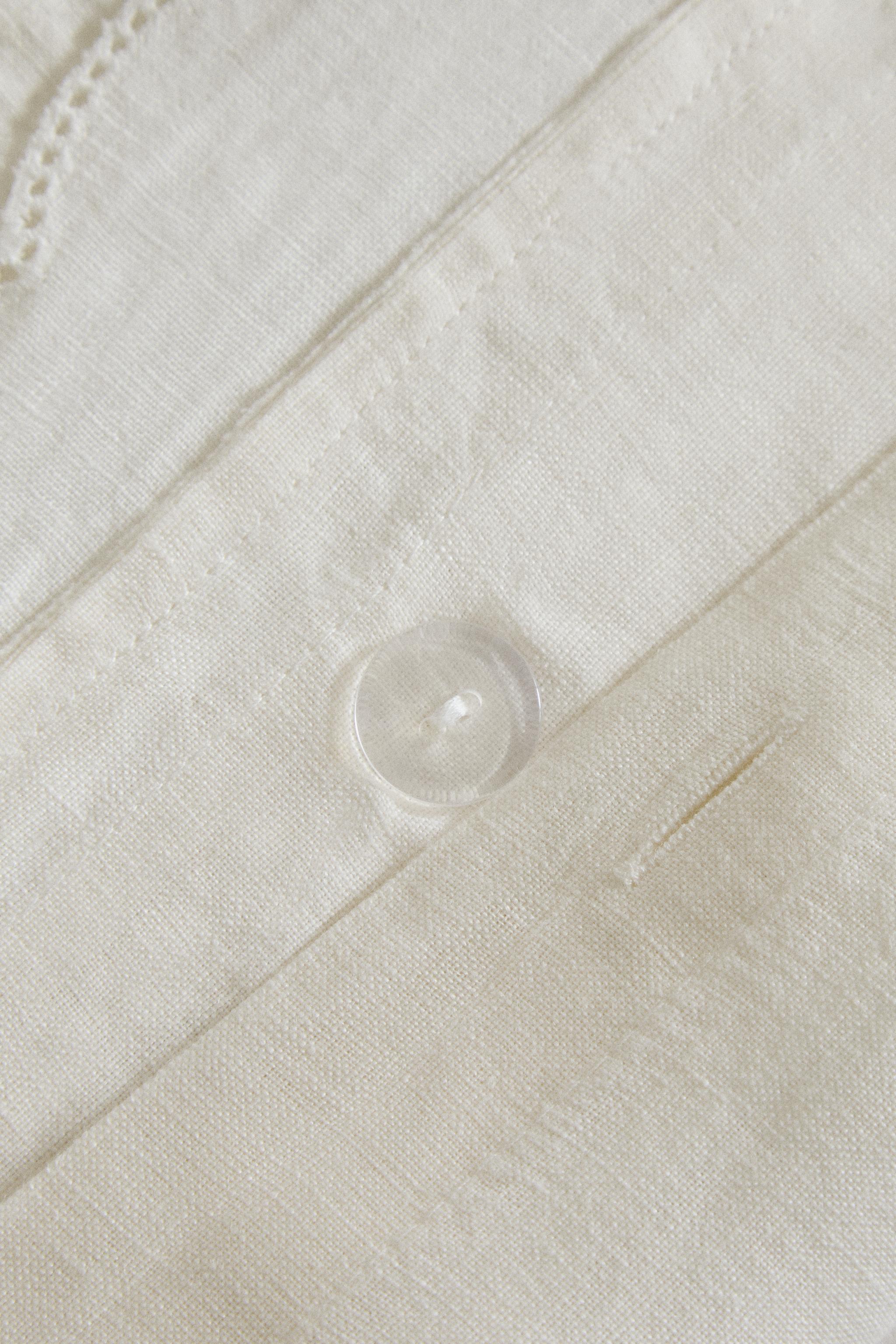 FADED LINEN DUVET COVER