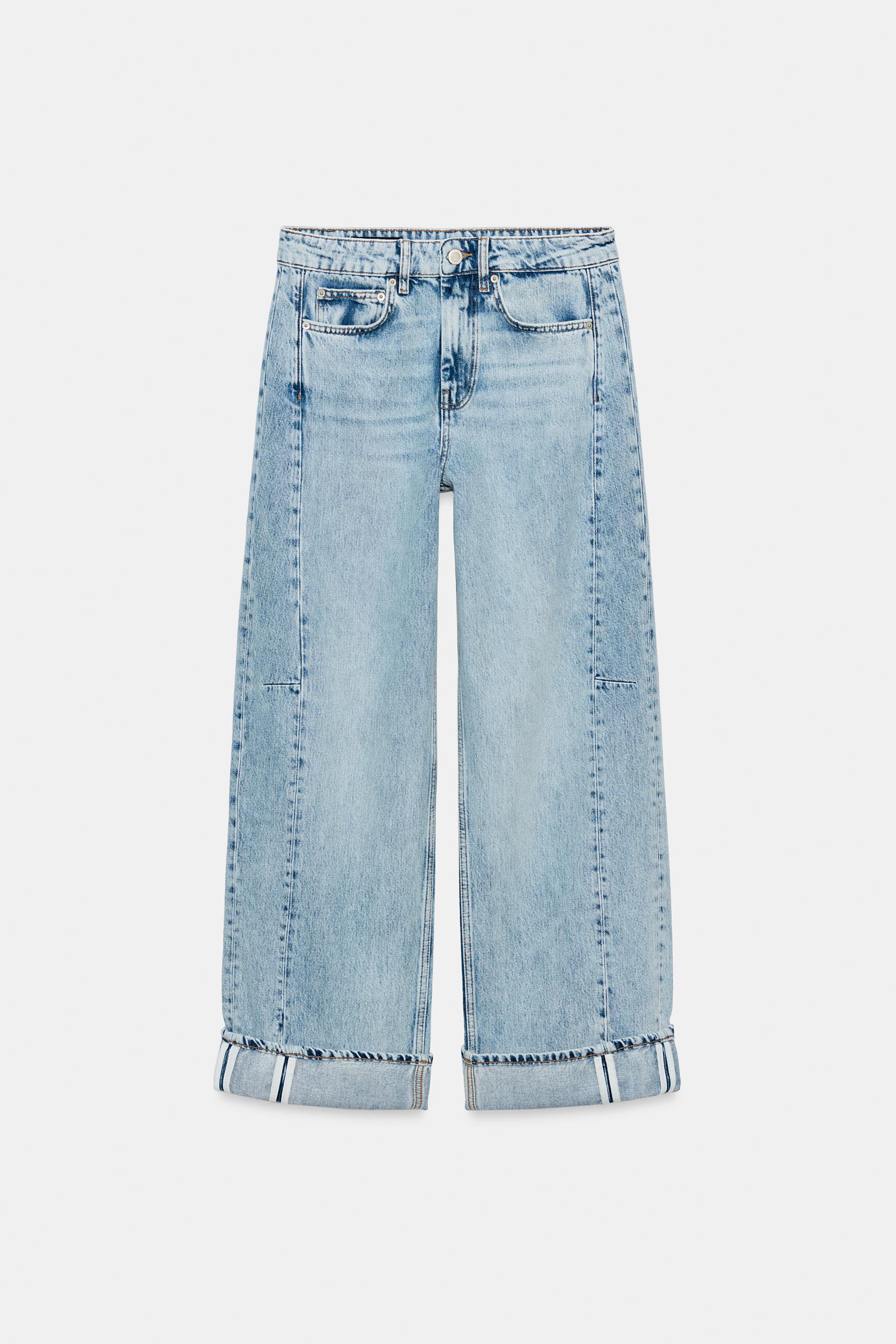 ZW COLLECTION“ „RELAXED FIT“ DŽINSAI ŽEMU JUOSMENIU - Mėlyna