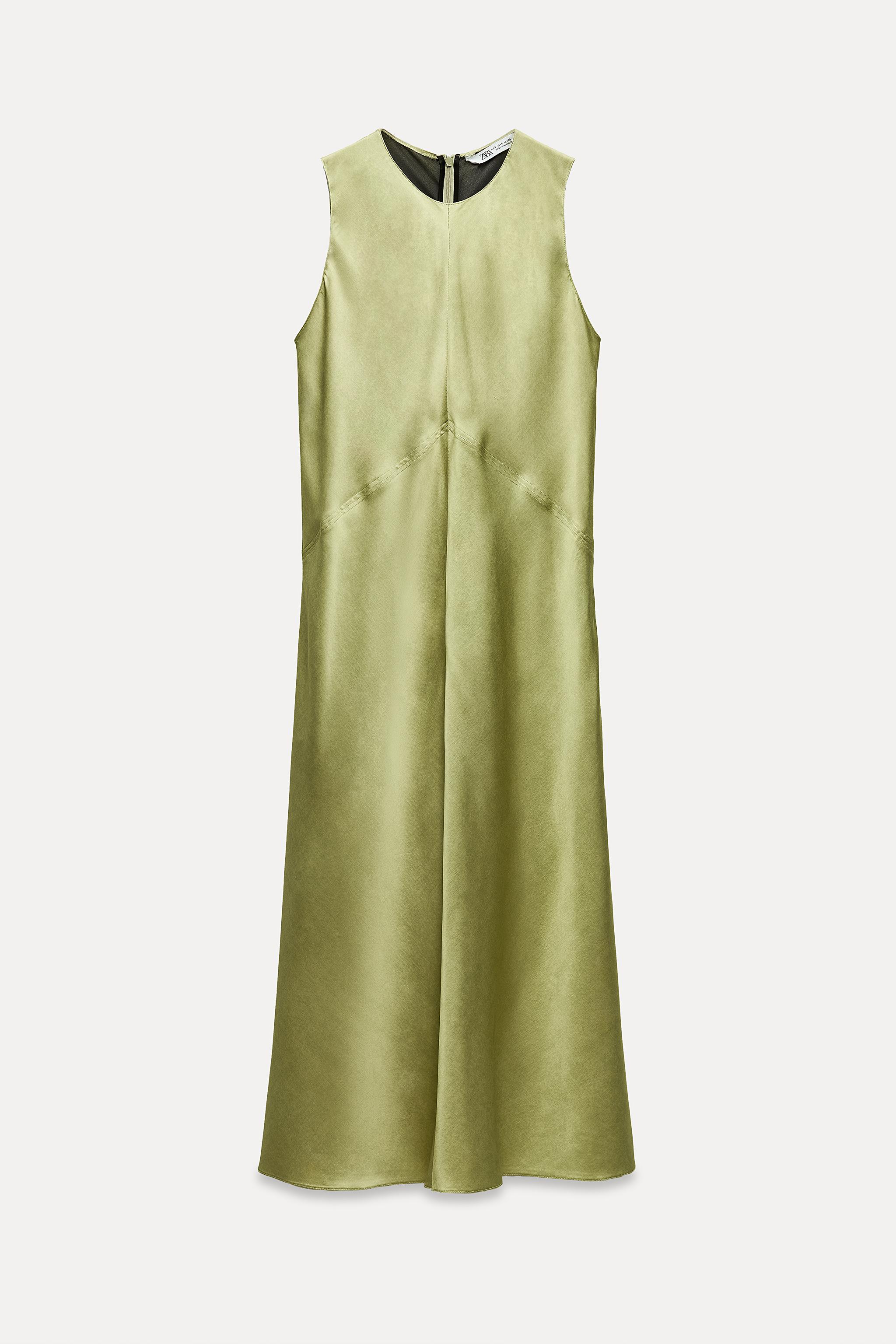 ZARA A-Line Sleeveless Dress shops