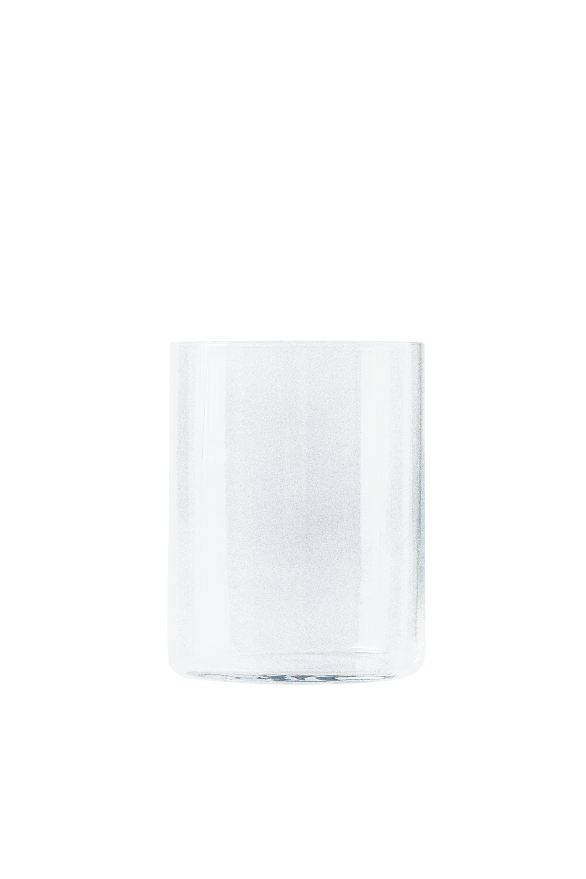 STRAIGHT CRYSTALLINE TUMBLER — Transparent