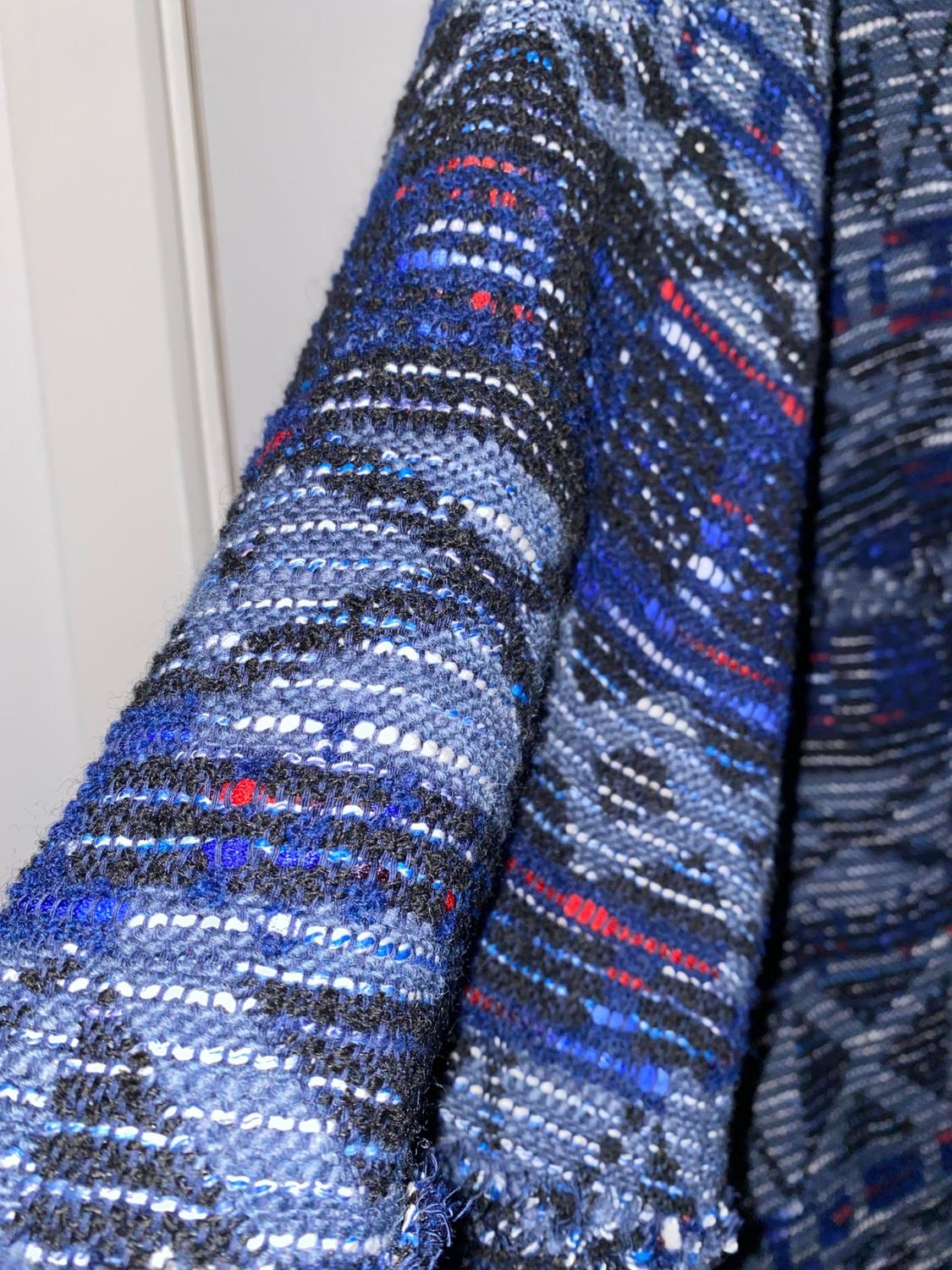 RELAXED JACQUARD COAT - LIMITED EDITION - Image 2