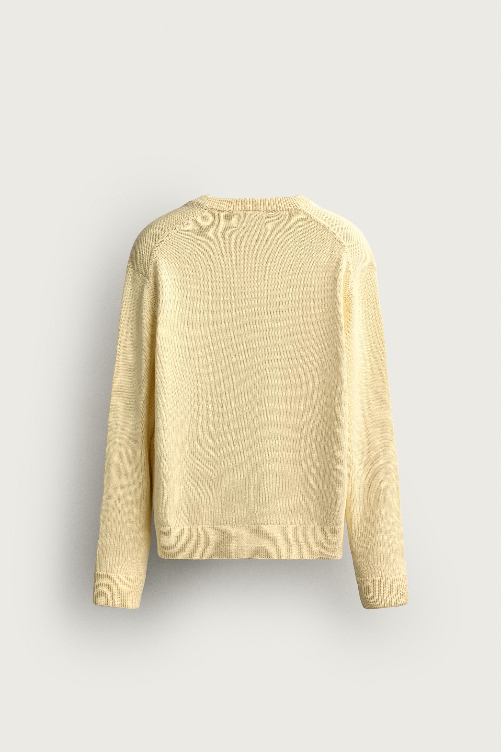 RELAXED FIT V-NECK JUMPER