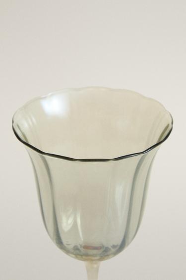 VERRE À VIN ÉVASÉ - Bleu de Zara - Image 1