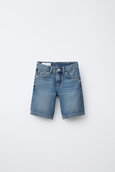 DENIM BERMUDAK, ORGINAL FIT - Urdin arrunta, Zara-rena - Irudia 0
